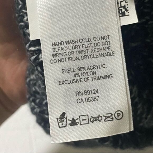 Columbia whirlibird unisex black gray knit Beanie hat OS - Picture 9 of 10